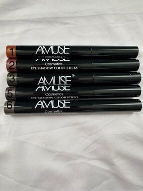 Choice of 1 Amuse Eye Shadow Color Stick, .039 oz., New Unopened